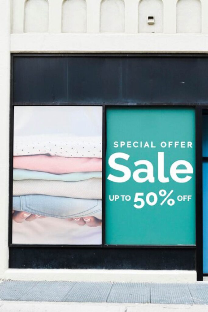 Window wraps in Chicago by SignFreaks, enhancing retail storefronts and offices.